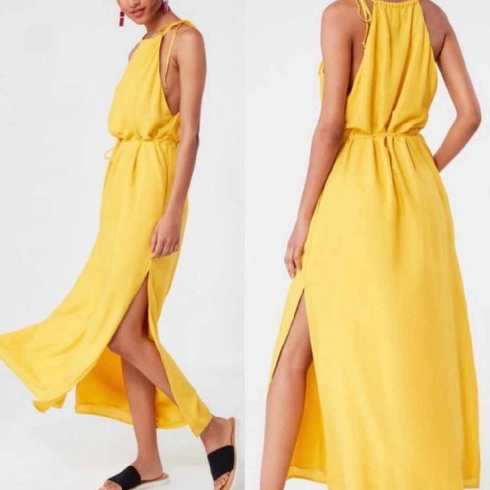 NWOT Urban Outfitters Blaze High Neck Maxi Dress